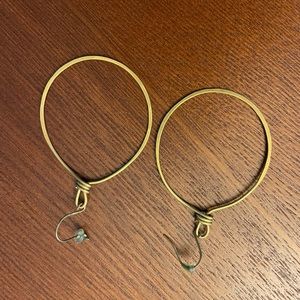 Handmade Gold Fair trade Earrings